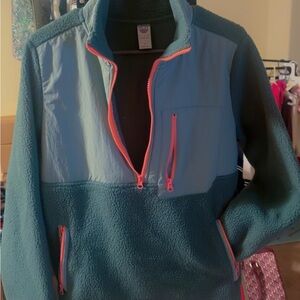 Te Verde Blue and Pink Women's Jacket